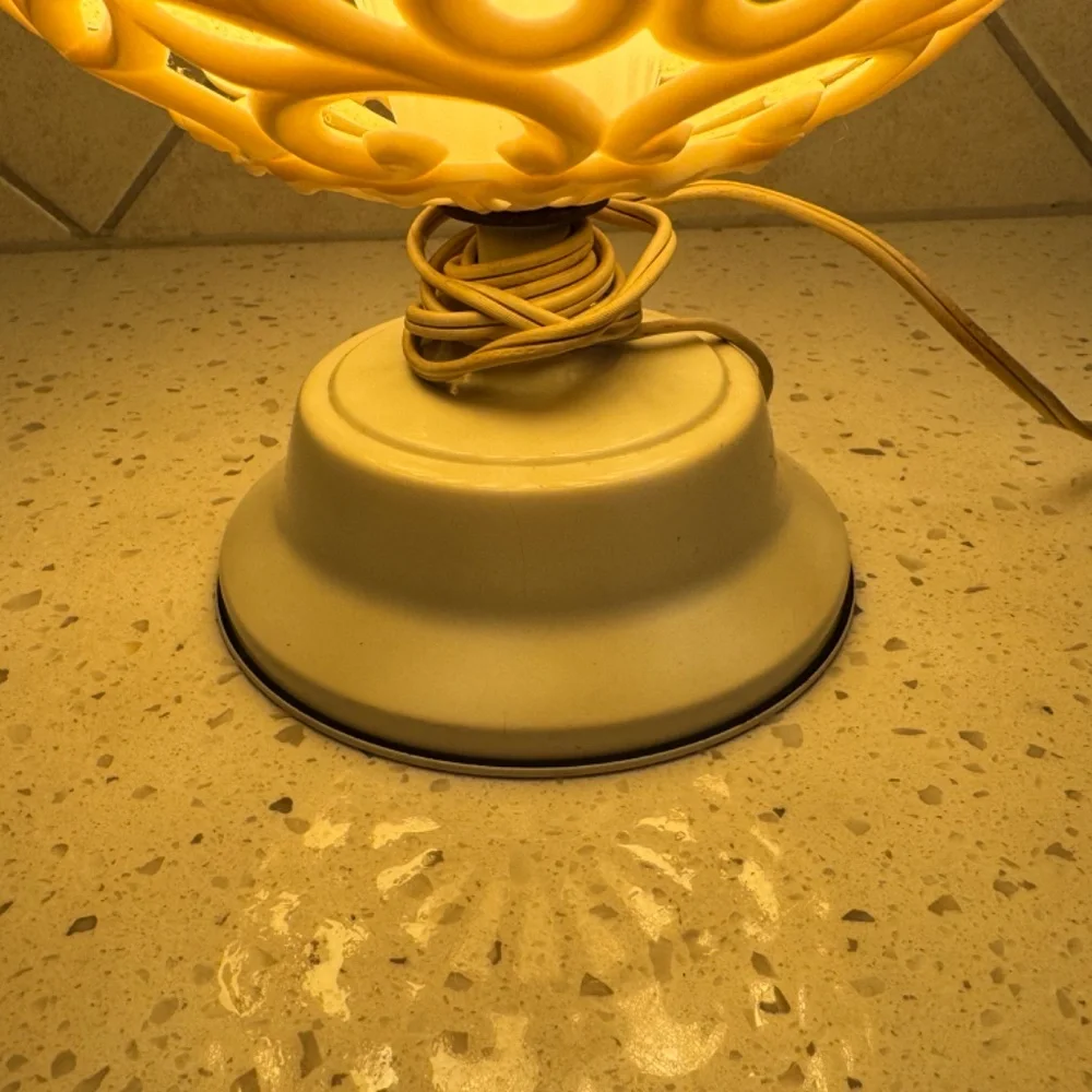 Mid Century Globe Lamp